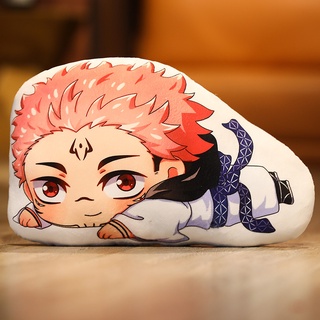 ST2 Jujutsu Kaisen Gối Búp Bê Sang Trọng Đồ Chơi Gojo Satoru Megumi Yuji Nobara Anime Đệm Trang Trí Nhà Quà Tặng TS2