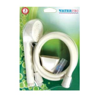 Vòi hoa sen WATERTEC màu trắng WT001V nhựa ABS/PP/POM Malaysia
