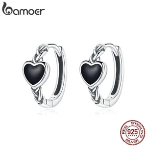 Bamoer Khuyên Tai Bạc 925 Thời Trang bse456