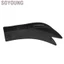 Soyoung [Hàng tồn kho] Soyoung Universal Rear Bumper Lip Diffuser Splitter Bảo vệ chống trầy xước