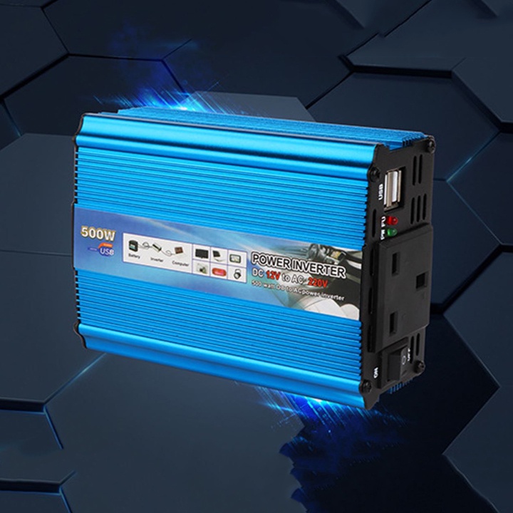 Đổi nguồn 12V lên 220V 500W