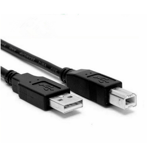 Dây Máy In USB 1.5m 3m 5m Đen - Dây cáp kết nói máy in với máy tính chống nhiễu tốt