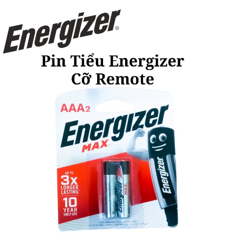 Bộ 2 Viên Pin Chính Hãng Energizer Max 2AAA LR03 Và Pin AA Energizer ...