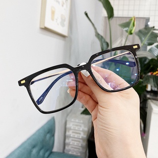 Kính cận thời trang nam nữ dáng vuông Unisex chống tia cực tím bảo vệ mắt đạt tiêu chuẩn ANSI của Hoa KỲ đẹp HANASO 086