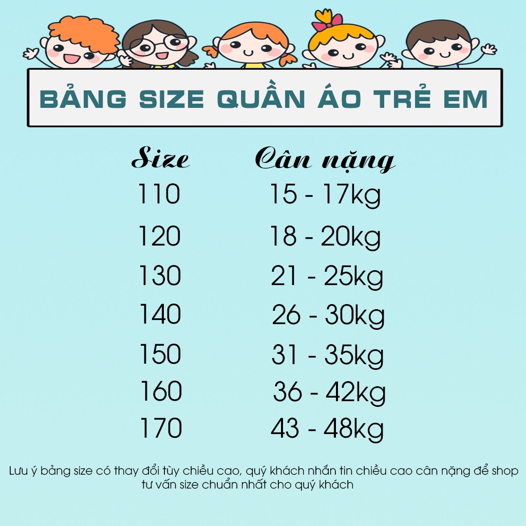 Set áo mặt cười quần bò ống suông cho bé gái size đại BEESHOP H24023