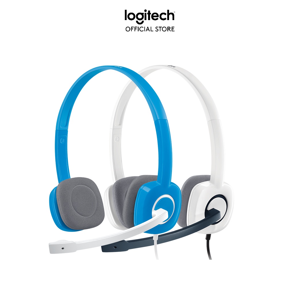 Tai nghe chụp tai Logitech H150 – 2 jack 3.5mm, Mic khử giảm tiếng ồn, âm thanh nổi
