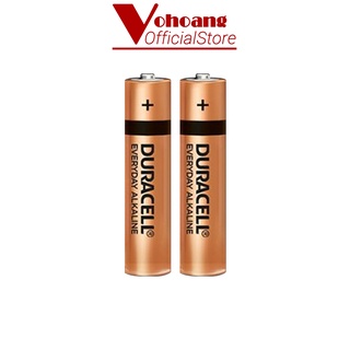 Pin đũa AAA Duracell Alkaline 1.5V Vỉ 2 viên dung lượng cao chống chảy - Hàng chính hãng