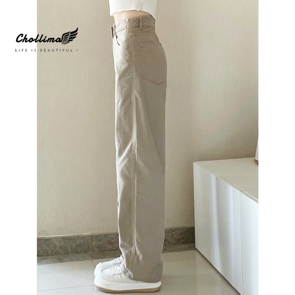 Ảnh Quần baggy kaki suông Chollima QD045 basic nhiều màu,mặc mát, dễ phối đồ phong cách trẻ hàn quốc 2