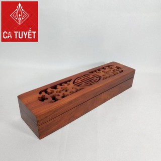 (RẺ NHẤT) HỘP ĐỰNG ĐŨA GỖ HƯƠNG TRẠM ĐỤC CỰC ĐẸP ( ẢNH THẬT 100%)