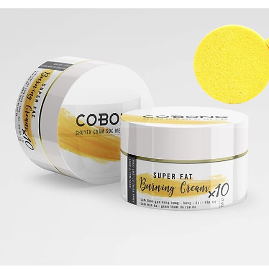 Ảnh Kem tan mỡ bụng Cô Bông x10 mẫu mới nhất tặng kèm thước dây 4