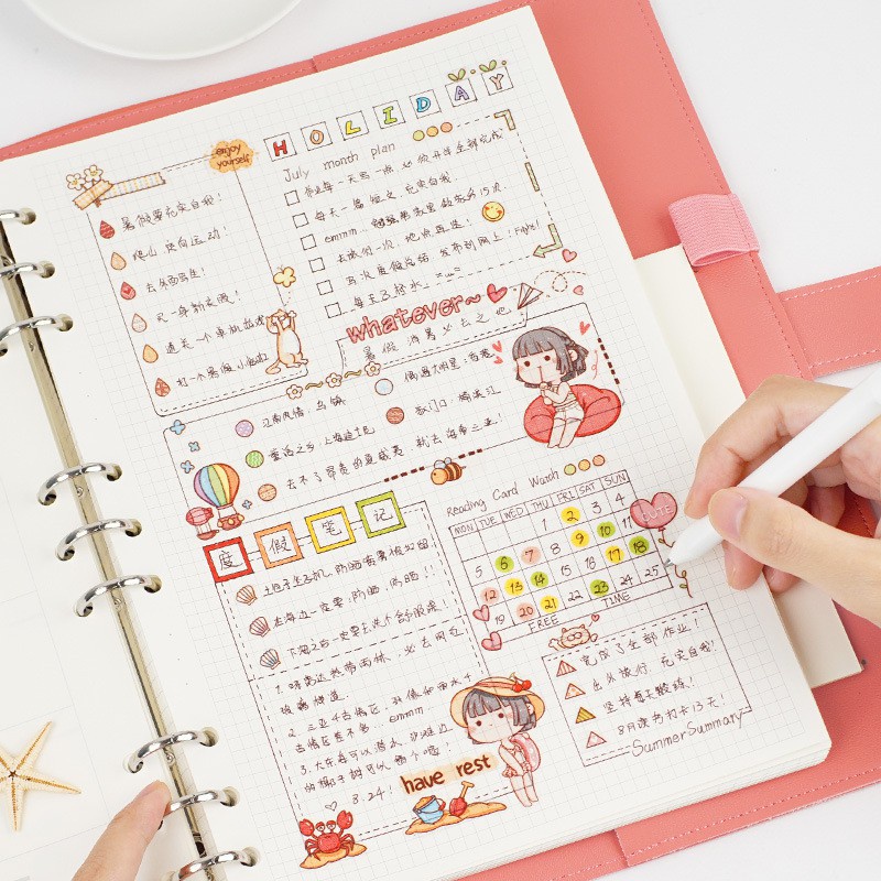 Washi tape cute sticker trang trí thủ công trong nhà, DIY Crafts, Scrapbook, Journal, Diary, Planner K88