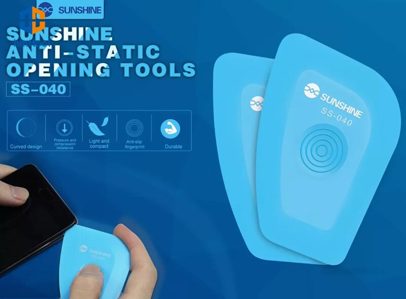 Sunshine SS-040 Pry Card Màn hình Mở pin Dụng cụ tháo rời Điện thoại di động Dụng cụ sửa chữa Outillage