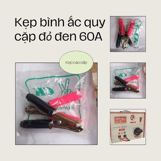 Đầu kẹp bình ắc quy ô tô xe máy 1 cặp dòng tải 60A giá rẻ