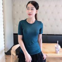 Áo thun gân tay ngắn babytee dáng chuẩn - LYLYNA A08