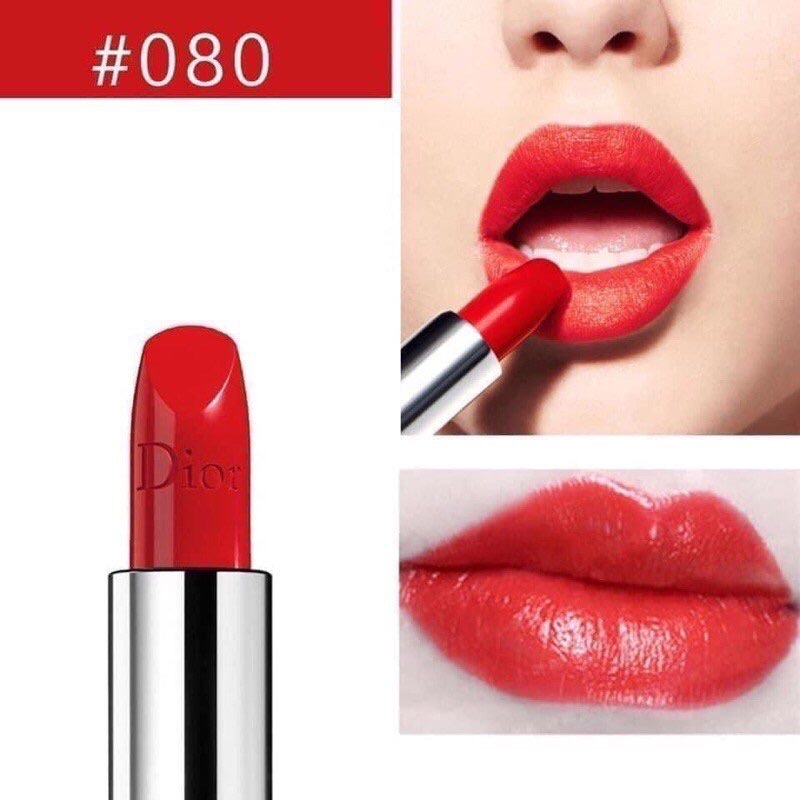 Son Dior 080 Red Smile Shopee Vi t Nam