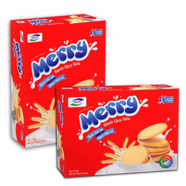 Bánh quy Merry sữa 340g | Shopee Việt Nam