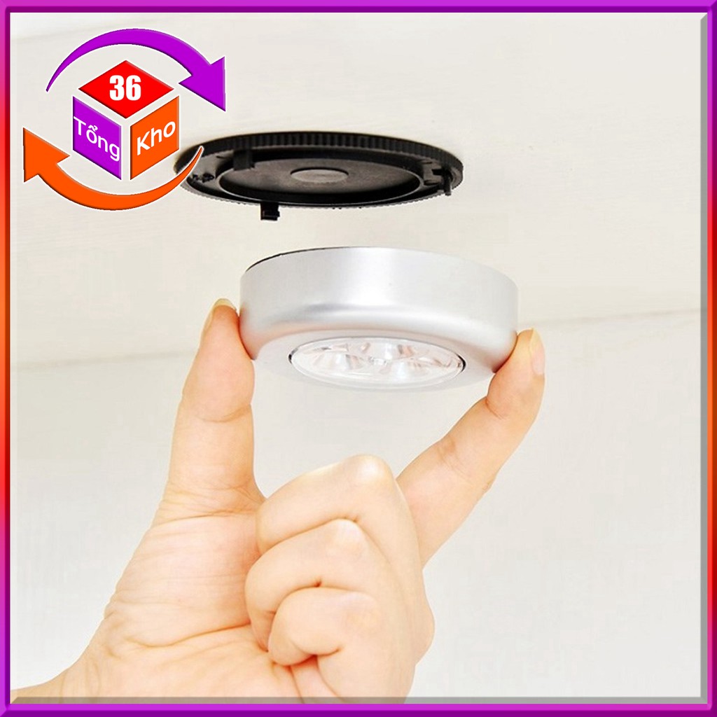 3️⃣6️⃣ Đèn Led Dán Tường, Dán Tủ Kệ Đa Năng Loại 4 Bóng Siêu Sáng ...