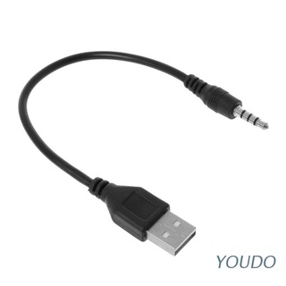 Dây Cáp Chuyển Đổi USB 2.0 Sang Giắc Cắm Âm Thanh Aux 3.5MM Chuyên Dụng Cho Loa Mini