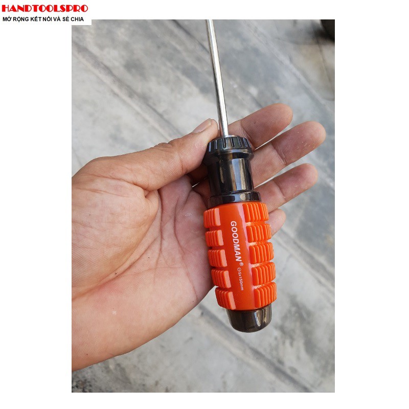 Tua Vít gai thơm màu cam P91 dẹp GOODMAN 5x150mm | Shopee Việt Nam