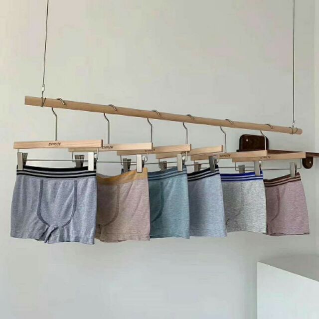 (XẢ LỖ )Set 4 chiếc quần boxer nam cotton co dãn 4 chiều