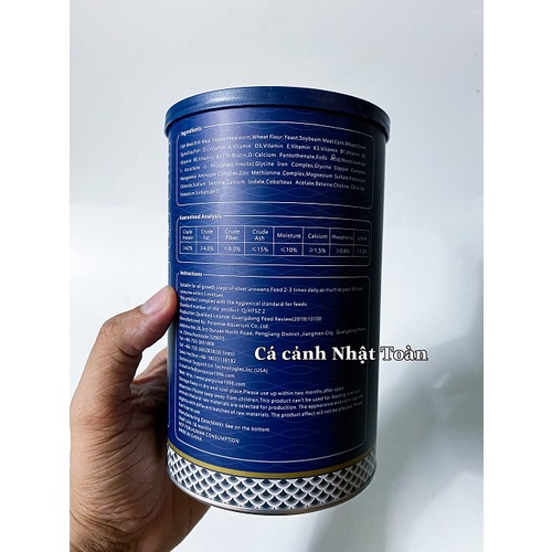 THỨC ĂN CÁ RỒNG NGÂN LONG HỖ TRỢ TOÀN DIỆN PORPOISE AROWANA FOOD 320g