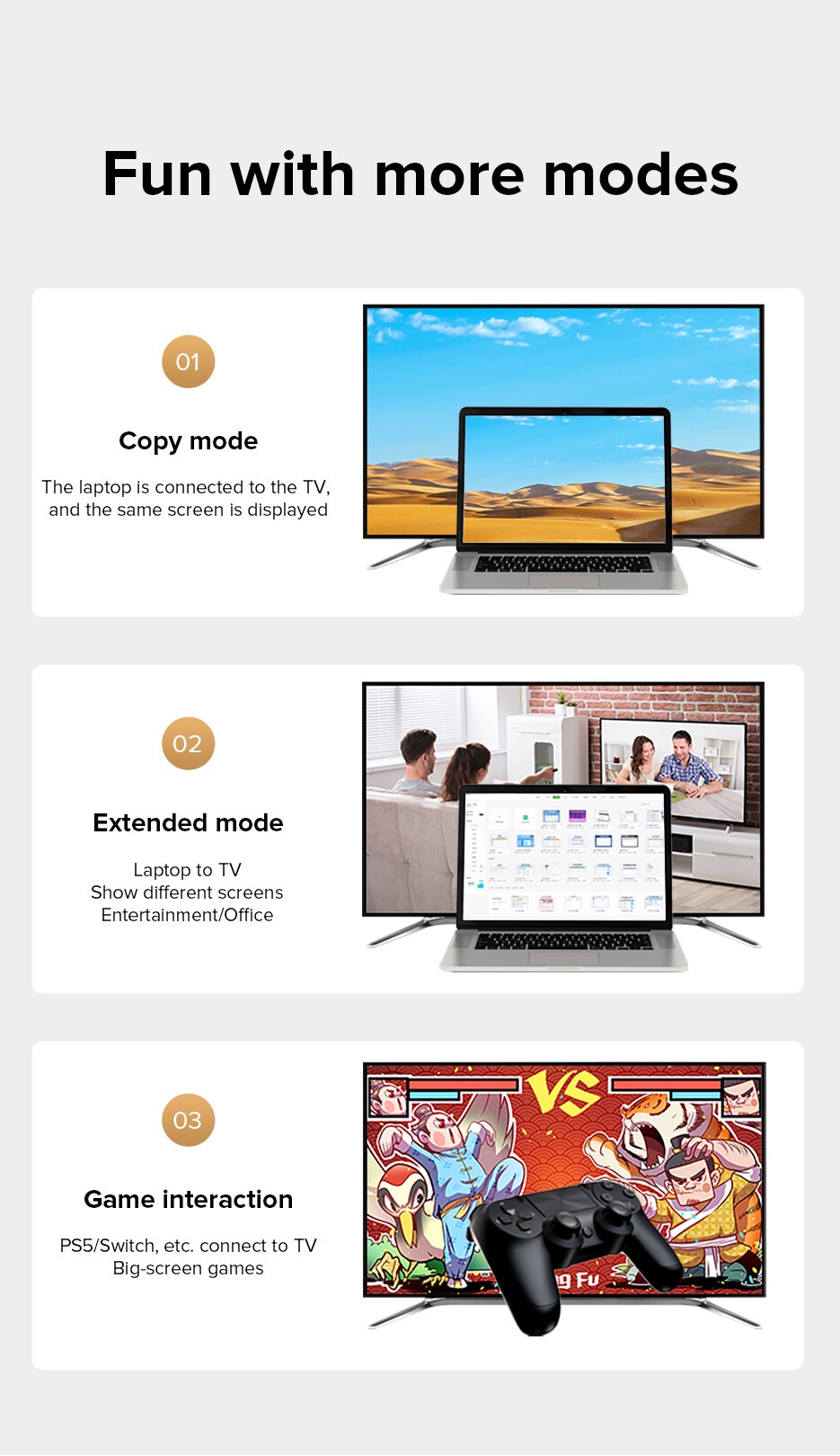 Mô tả llano Dây cáp truyền dữ liệu hdmi 2.0 4k/60hz hd 3d hdmi1080p tốc độ cao cho ps5/switch tvbox laptop - 10