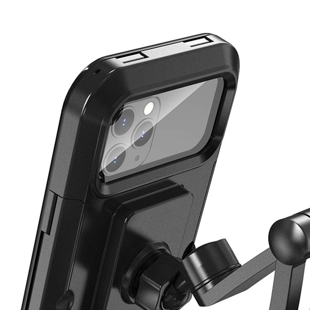 Giá đỡ điện thoại Xe đạp, xe máy chống nước xoay 360C - Hàng cao cấp