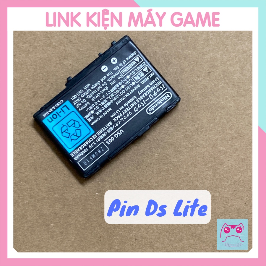 Pin Zin bóc máy thay thế NINTENDO 3DS/ DSI/ DSIXL/ 2ds/ New3ds/ Ds Lite