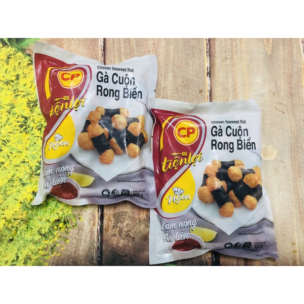 Gà Cuộn Rong Biển CP gói 300g ( làm nóng ăn liền) | Shopee Việt Nam