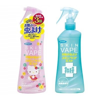 Xịt chống muỗi Skin Vape Hello Kitty 200ml Nhật
