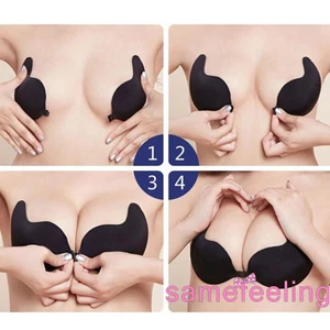 Áo ngực dán nâng ngực không dây chất liệu silicone