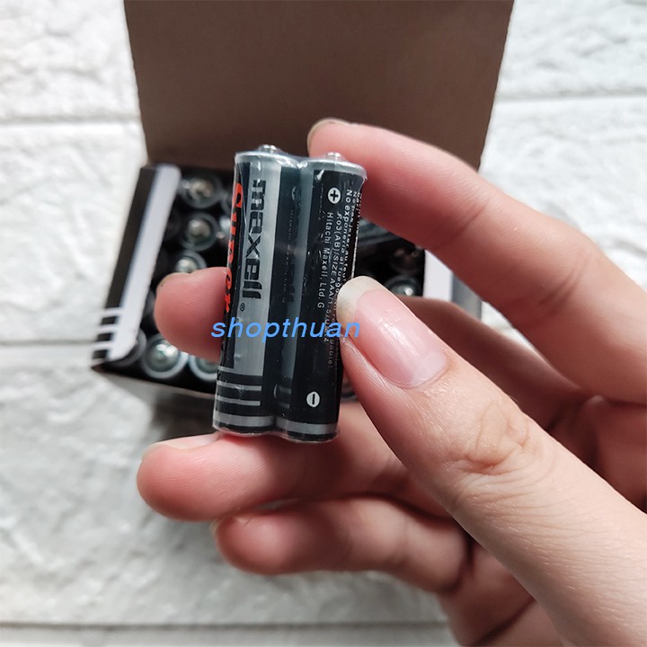 Pin Maxell AAA set 4 Pin - Pin Không Sạc Được | Shopee Việt Nam