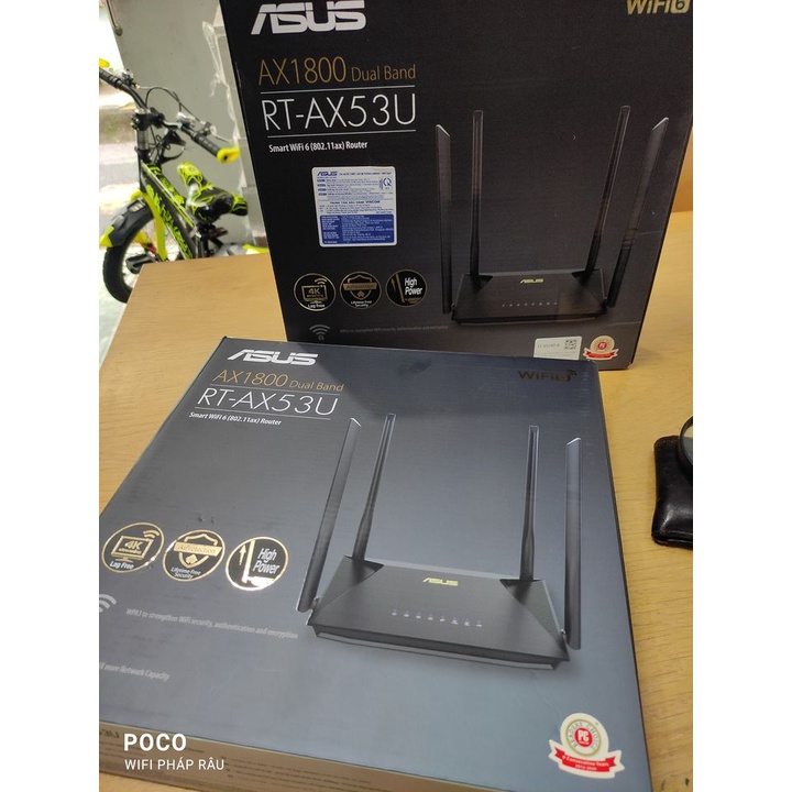 BỘ PHÁT WIFI ASUS RT-AX53 – HAI BĂNG TẦN CHUẨN AX1800 WIFI 6 MU-MIMO ...