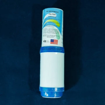 Lõi lọc nước 2 tầng kết hợp giữa lọc than UDF và lọc bông nén 10 inch