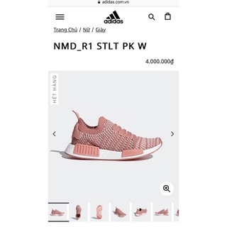 Adidas nmd r1 2024 raw pink giá