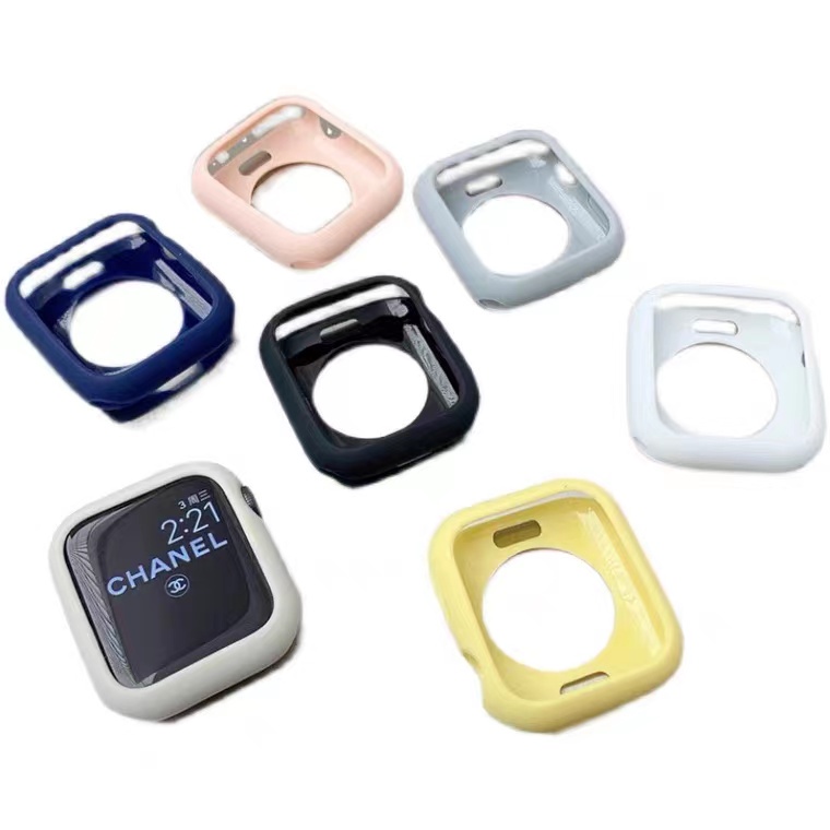 Ốp Lưng Kẹo Cho Apple Watch 46MM Series 11 10 9 8 7 SE 6 5 4 iWatch Ultra 3 2 49mm 45 41 45 SE 40 44 42 38MM Ốp Lưng