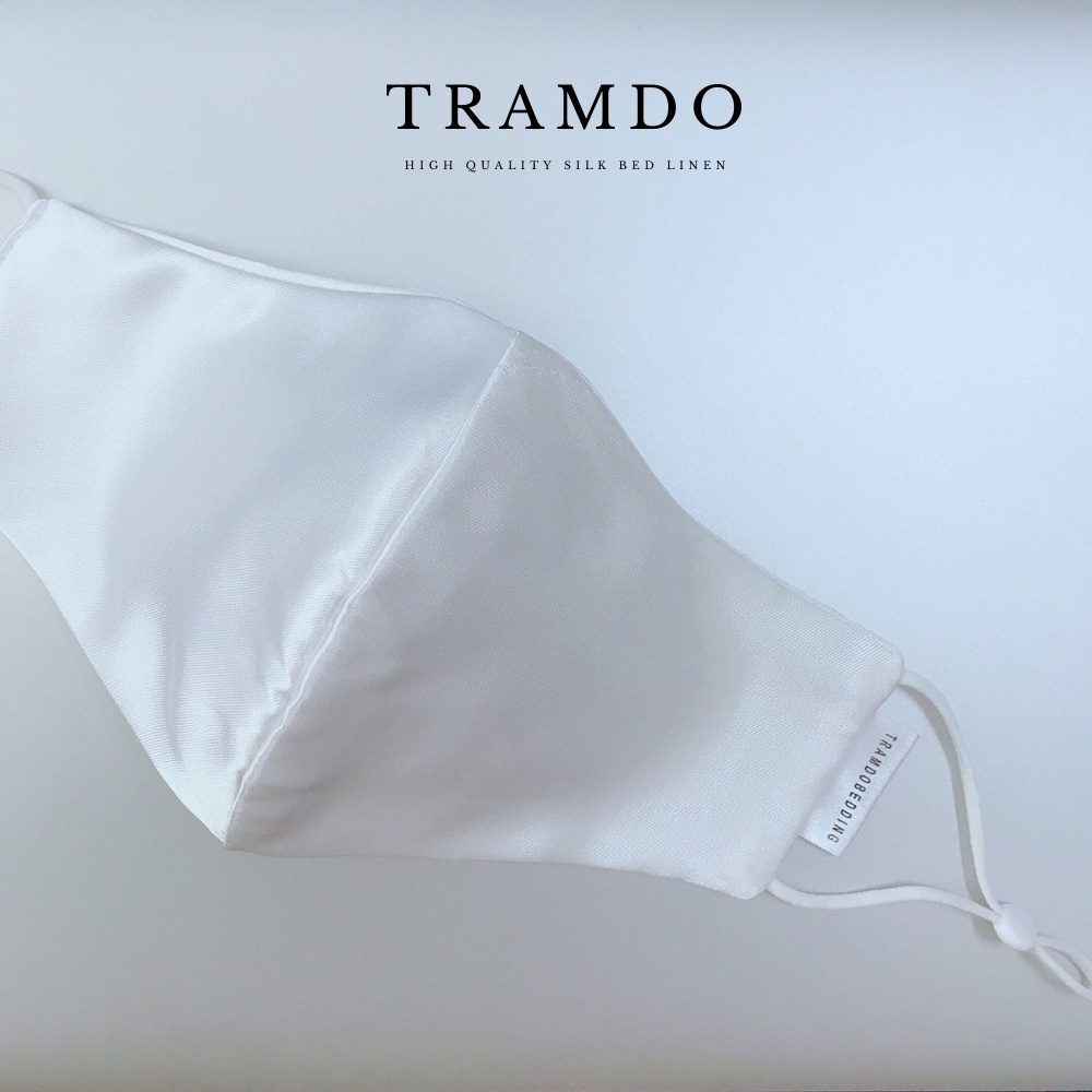 Ảnh Khẩu Trang Vải Lụa 3 Lớp Kháng Khuẩn NITE9SILK TRAMDOBEDDING Có Nút Điều Chỉnh Kích Thước Đa Dạng Màu Sắc 4