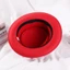 GAVESTO Fedora Mũ Vintage Thu Đông Len Rộng Vành Đầm Khiêu Vũ Tiệc Sân Khấu Hiệu Suất Mũ Cao Bồi
