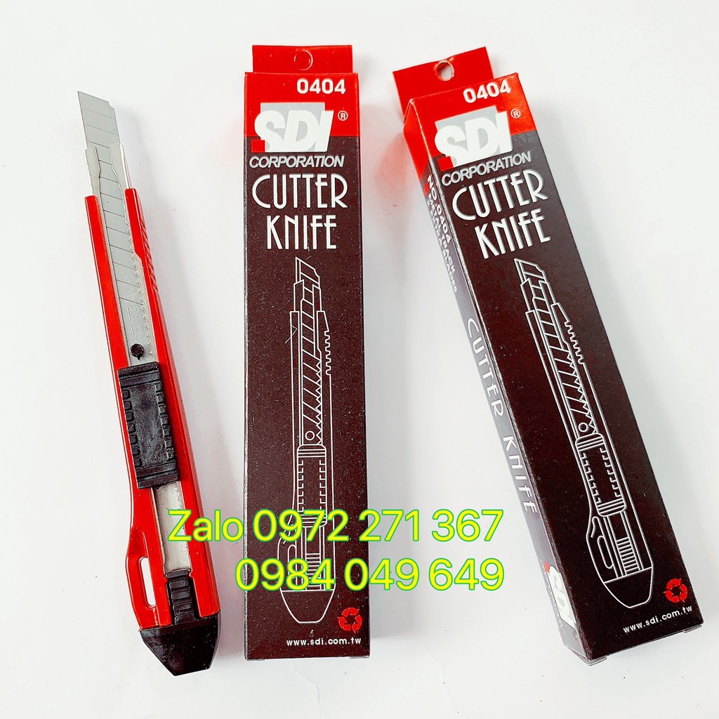 Dao rọc giấy nhỏ SDI 9mm 0404 | Shopee Việt Nam