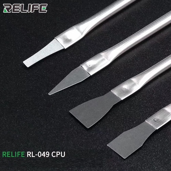 Bộ dao đục tách ic vệ sinh keo RELIFE RL-049, bộ 4 cây 2 đầu