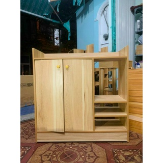 Tủ Giày Gỗ Có Cánh DQ HOME Đa Năng Để Đồ Dùng Cá Nhân Giúp Sắp Xếp Không Gian dễ dàng lắp ráp kích thước 80x80x30