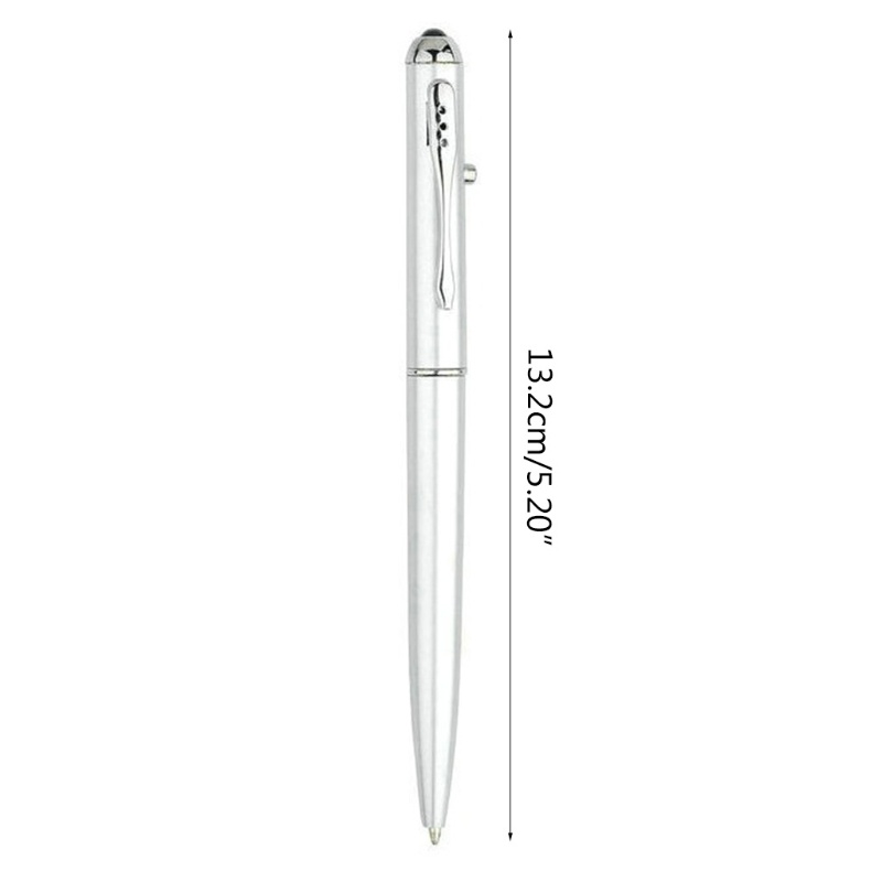 Kikin Money Checker Pen Marker Giả Bill Detector Bút cho w UV LED Light Dễ dàng kiểm tra Máy dò tiền mặt Counterfit