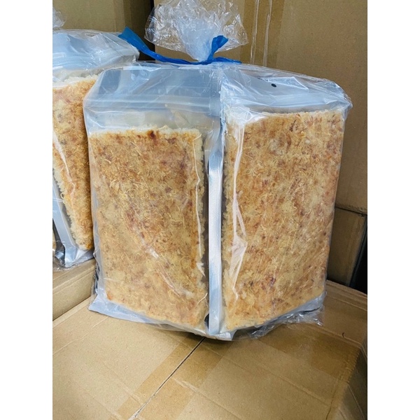 Cơm Cháy XìKe Phủ Ruốc Muối Tôm Hành Phi siêu ngon 200G