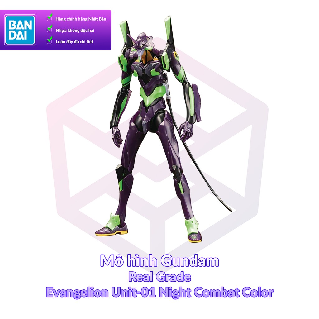 RG Evangelion Unit 01 Night Combat Color (Glow in the dark) Bandai