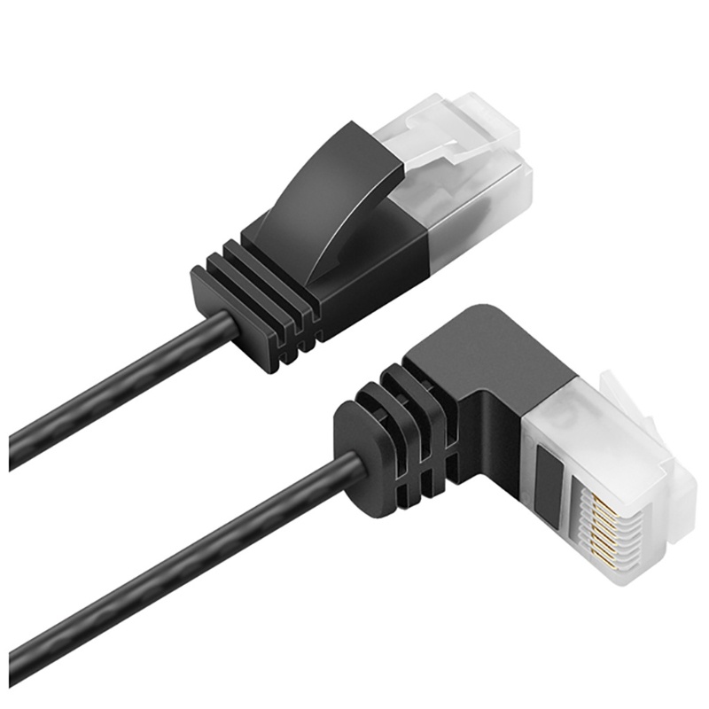Dây cáp mạng LAN Cat6 RJ45 4 góc 90 độ siêu mỏng