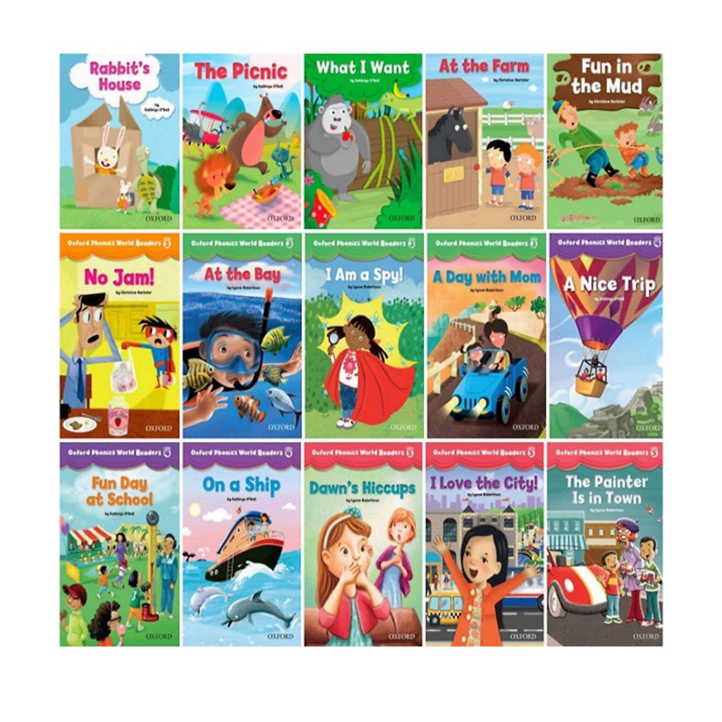 Ảnh Sách- Oxford Phonics World Readers (15 quyển tặng file nghe) 2
