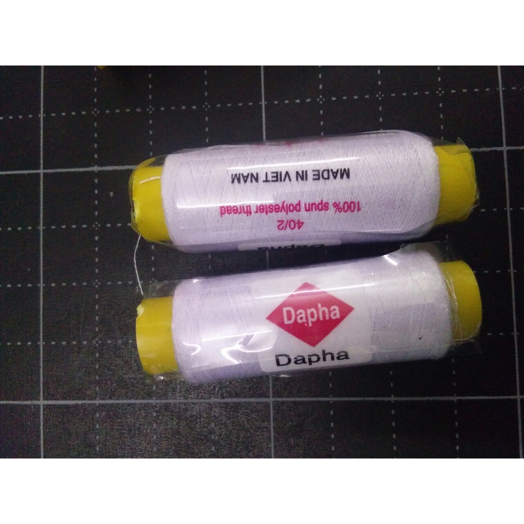 Cuộn chỉ may vá nhiều màu/ Chỉ Đen/ Chỉ trắng Dapha/ Chỉ trắng 900m ...