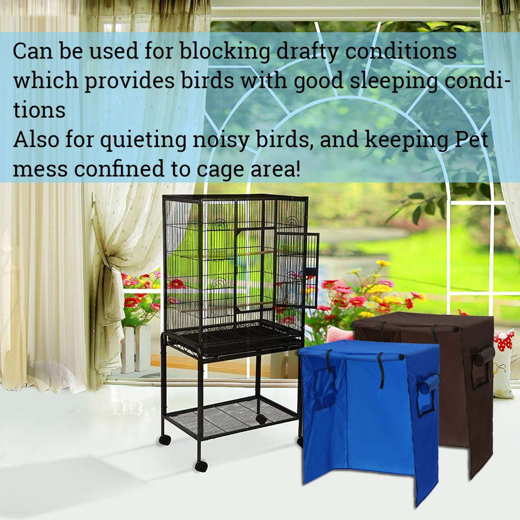 Vỏ  Trùm Lồng Vẹt Chim Lớn Chỉ Chống Nước, 97CM X 60CM X 130CM ( không bao gồm lồng inox )