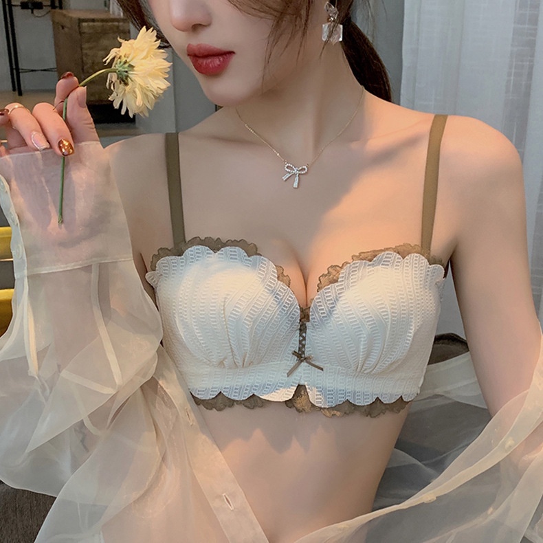 Đồ Lót Phụ Nữ Tập Hợp Và Đóng Ngực Phụ Nữ Để Ngăn Ngừa Chảy Xệ. Áo Ngực Ren Mỏng Cỡ Lớn Thời Trang Quyến Rũ Cho Nữ