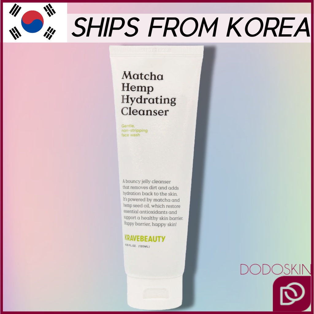 Krave Beauty Matcha Hemp Hydrating Cleanser 120ml Shopee Việt Nam